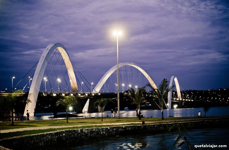 Ponte Juscelino Kubitschek - Ponte JK - Braslia - Distrito Federal - Regio Centro-oeste - Brasil