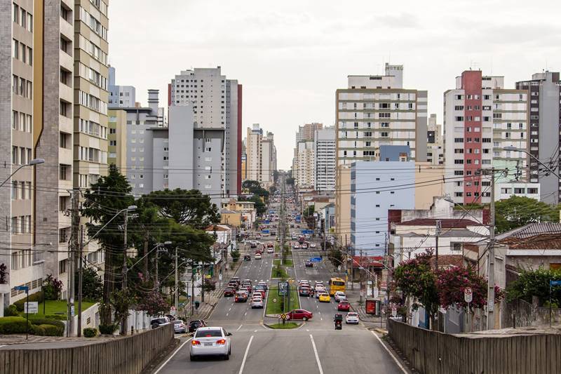 Avenida Visconde de Guarapuava - Curitiba - Paran - Regio Sul - Brasil