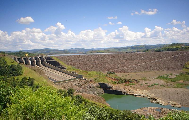 Barragem da Usina Hidreltrica de It - Estado de Santa Catarina - Oeste Catarinense - Regio Sul - Brasil