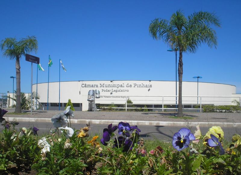 Cmara Municipal de Pinhais - Sede do poder legislativo - Estado do Paran - Regio Sul - Brasil
