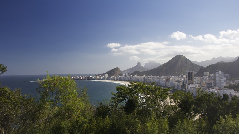 Praia de Copacabana - Cidade do Rio de Janeiro - Estado do Rio de Janeiro - Regio Sudeste - Brasil