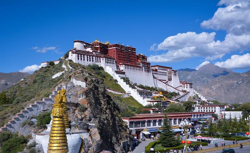 Destino de Viagem - Palcio de Potala Tibete - Potala - Lhasa - sia - Continente asitico