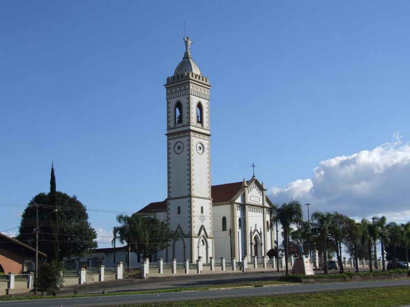 Igreja de So Sebastio de Rondinha - Rodovia do Caf - Campo Largo - Estado do Paran - Regio Sul - Brasil