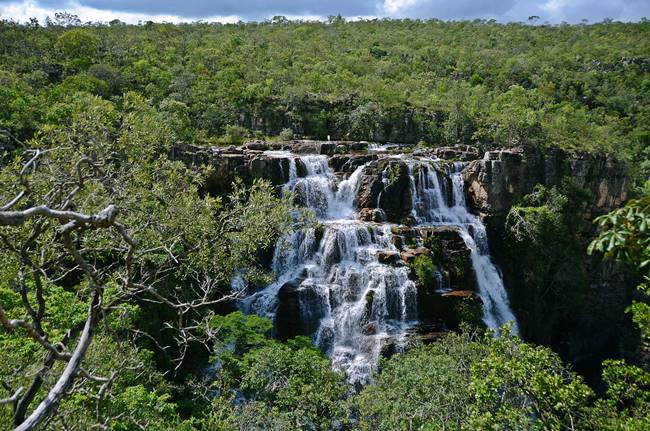 Cachoeira das Almcegas - Chapada dos Veadeiros - Alto Paraso de Gois - Regio Centro-Oeste - Brasil