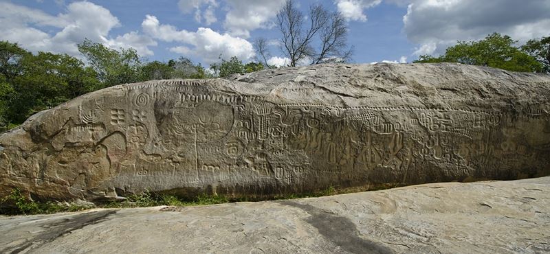 Pedra do Ing - Estado da Paraba - Regio Nordeste - Brasil