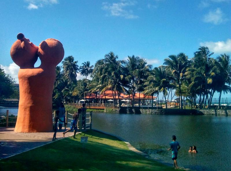 O Beijo da Mestre Irinia - Lagoa da Anta - Macei - Estado de Alagoas - Litoral Alagoano - Regio Nordeste - Brasil