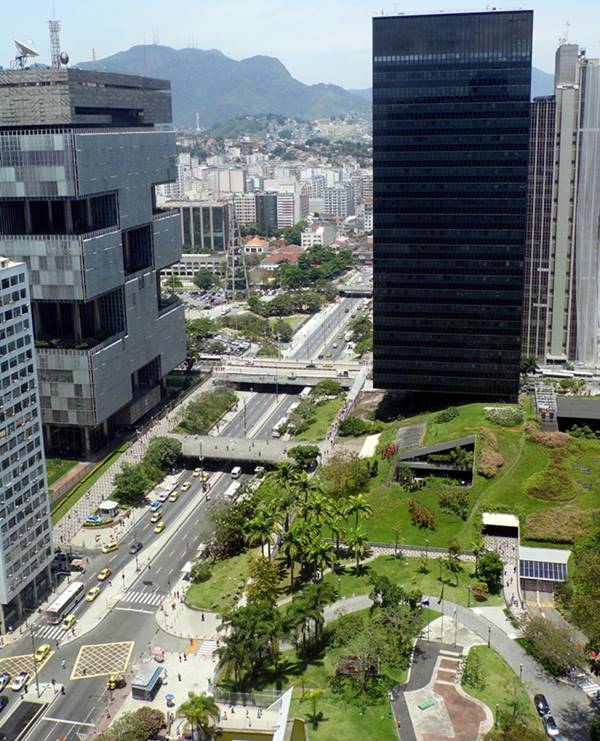 Centro financeiro e de compras - Rio de Janeiro - Brasil