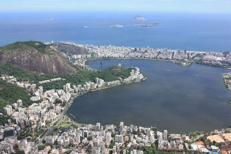 Lagoa Rodrigo de Freitas - Rio de Janeiro - Regio Sudeste - Brasil