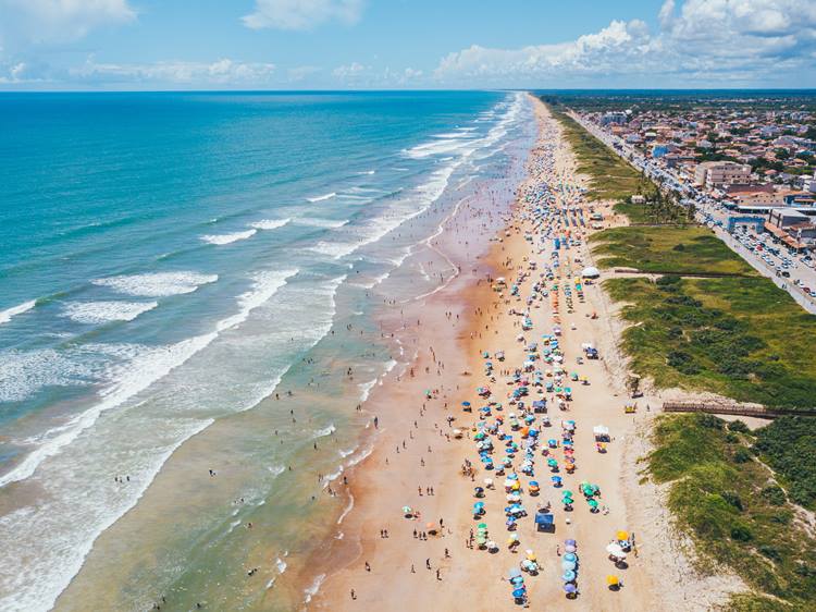 Praia de Guriri - So Mateus - Estado do Esprito Santo - Regio Sudeste - Brasil
