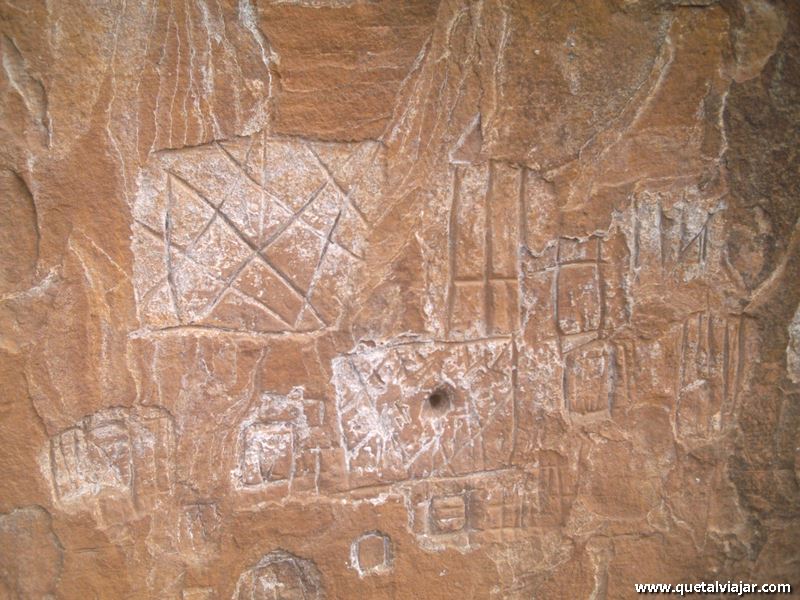 Inscries rupestres - Urubici - Serra Catarinense - Santa Catarina - Regio Sul - Brasil