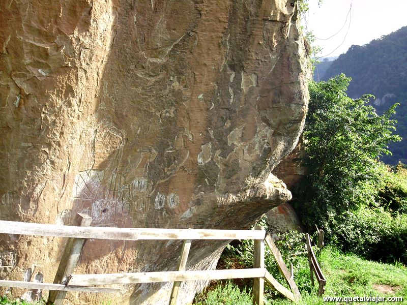 Inscries rupestres - Urubici - Serra Catarinense - Santa Catarina - Regio Sul - Brasil