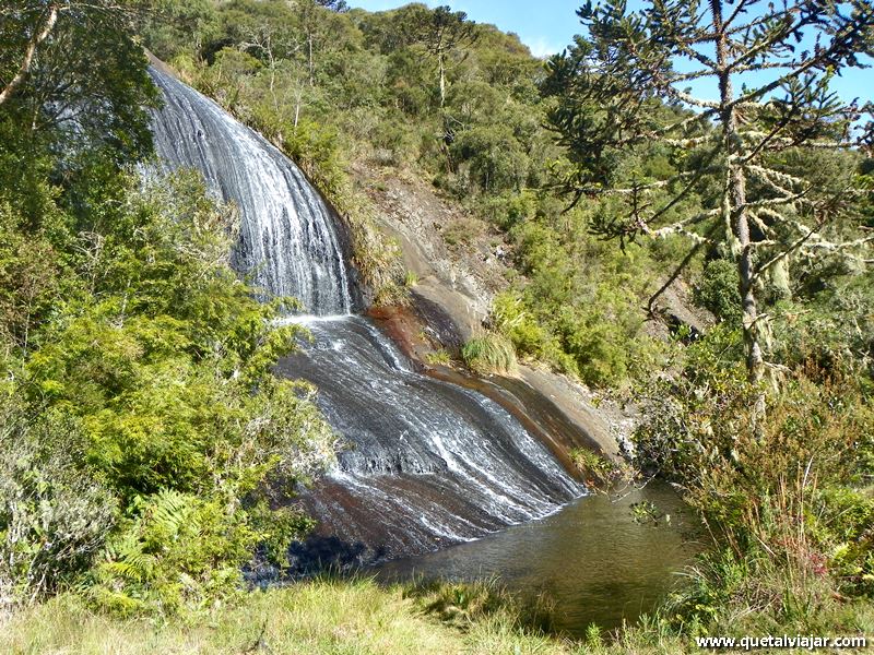 Cascata Vu de Noiva - Urubici - Serra Catarinense - Estado de Santa Catarina - Regio Sul - Brasil