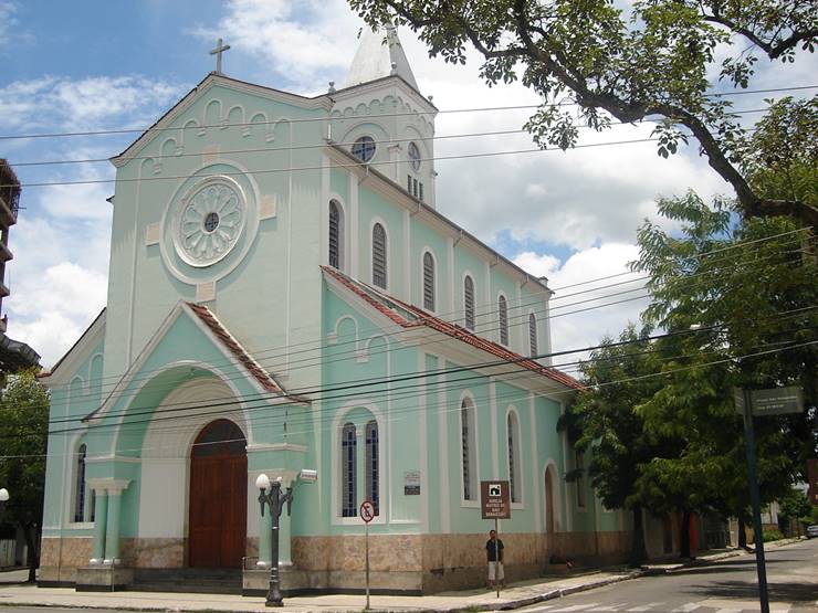 Igreja Matriz de So Sebastio - Trs Rios - Estado do Rio de Janeiro - Regio Sudeste - Brasil