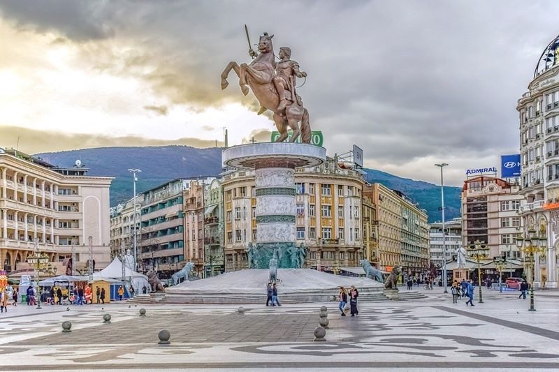 Skopje (Escpia), capital e maior cidade da Macednia do Norte, foi apontada como a capital europeia mais barata para nmades digitais.