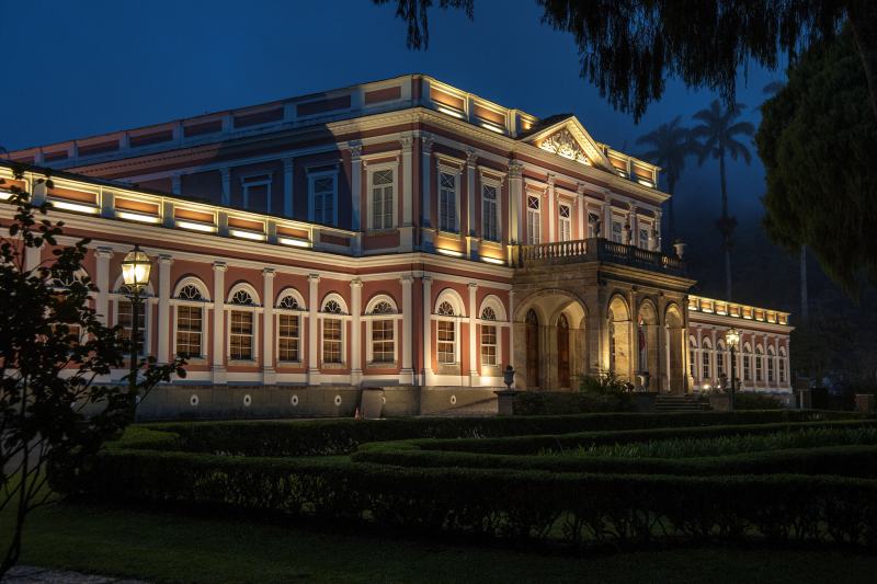 O Museu Imperial, tambm chamado Palcio Imperial, est situado no antigo Palcio de Vero do imperador Pedro II. Foto: Oscar Liberal