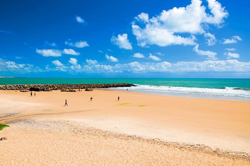 A Praia de Areia Preta  um dos sete pontos da 'rea Especial de Interesse Turstico' do litoral natalense - Foto: Mrio Monte Filho