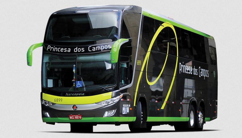 nibus de viagens intermunicipais do Expresso Princesa dos Campos Ltda. - Empresas de nibus do Brasil