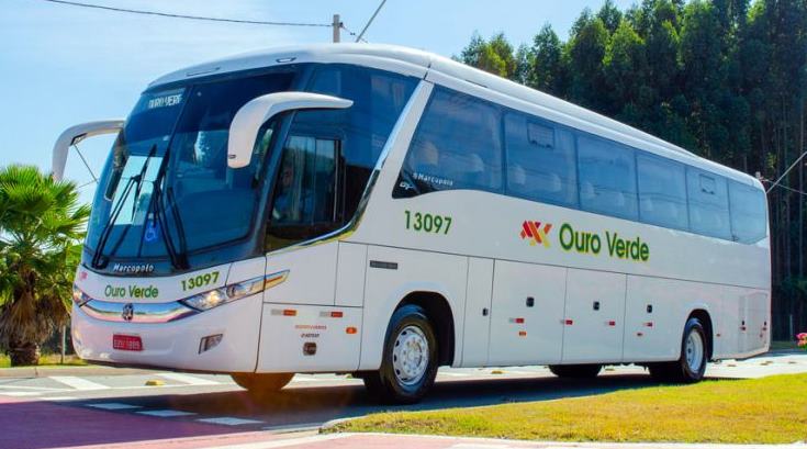 nibus de viagens intermunicipais da Viao Ouro Verde - Empresas de nibus do Brasil